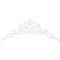 Ekena Millwork Pitch Baile Architectural Grade PVC Gable Pediment, 60"W x 22 1/2"H x 1"P (9/12) GPP060X023X100BAI - alternate 4
